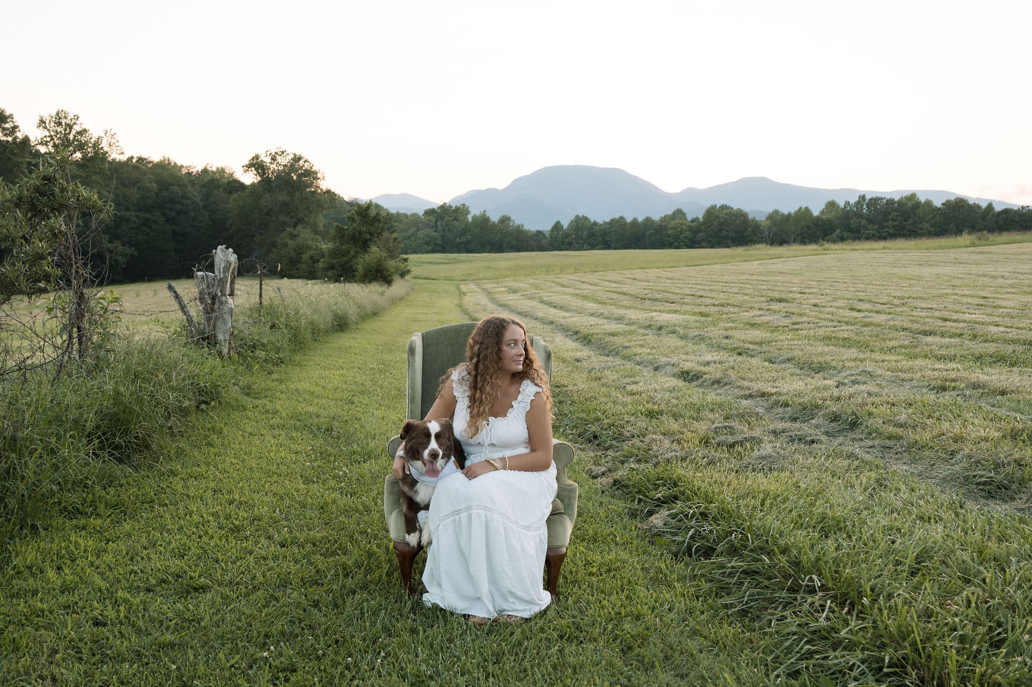 Brooke & Kip in the Landrum countryside